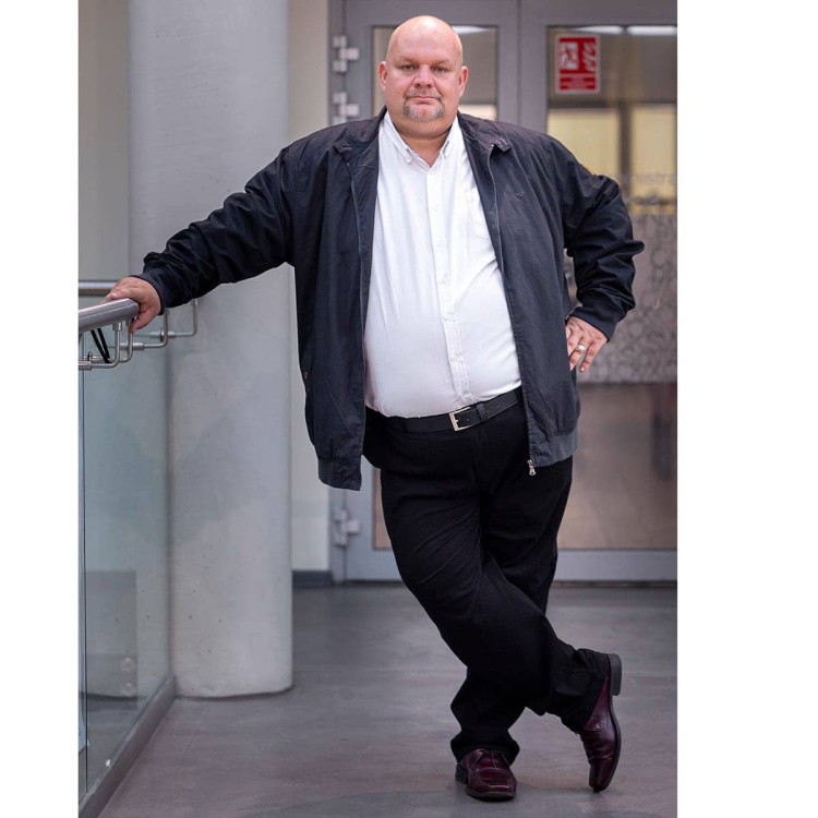 Kurtka Windsor Duke D555 granatowa duzy rozmiar