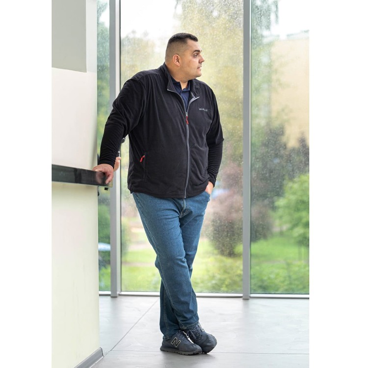 duzy polar plius size czarny adamo 10xl