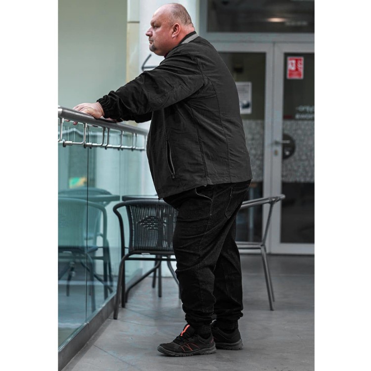 meska duza kurtka plus size