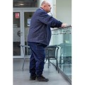 kurtka plus size 9xl granatowa przejsciowa