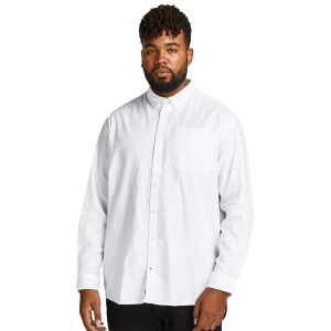 Pánská hladká košile Jack & Jones s dlouhým rukávem 12190444 bílá