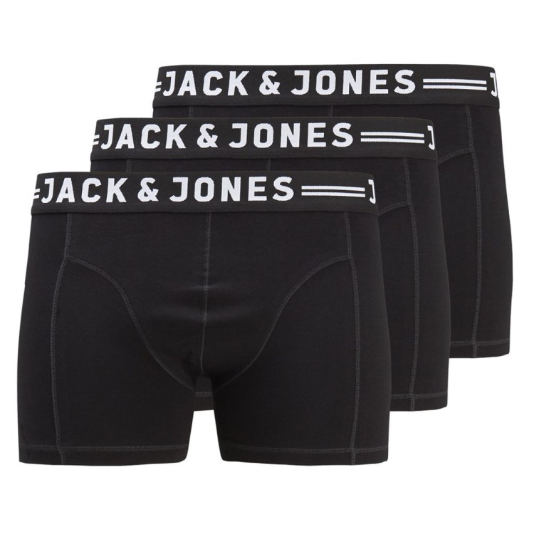 czarne duze meskie bokserki Jack Jones 3pack