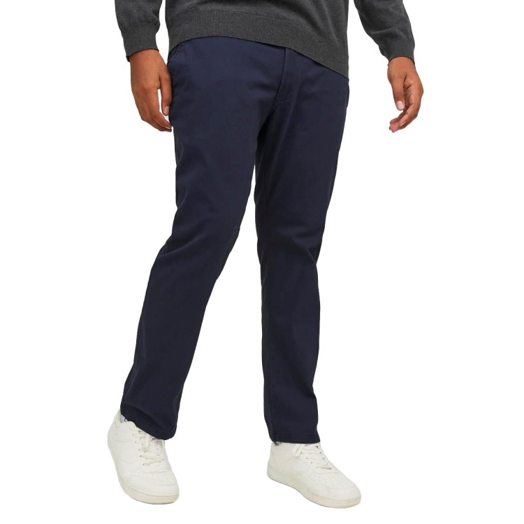 granatowe spodnie chinosy 5xl