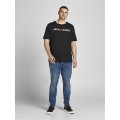 121484987 czarna koszulka Jack & Jones