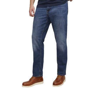 Velké pánské džínové kalhoty Jack & Jones 12153646 tmavě modré
