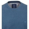 sweter plus size meski 3xl niebieski