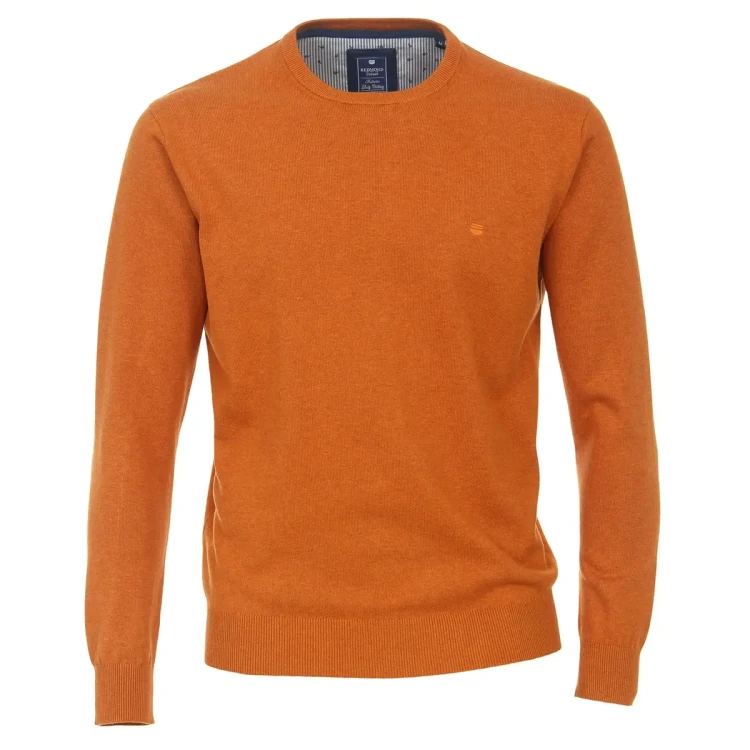 duzy meski sweter pomaranczowy xxl