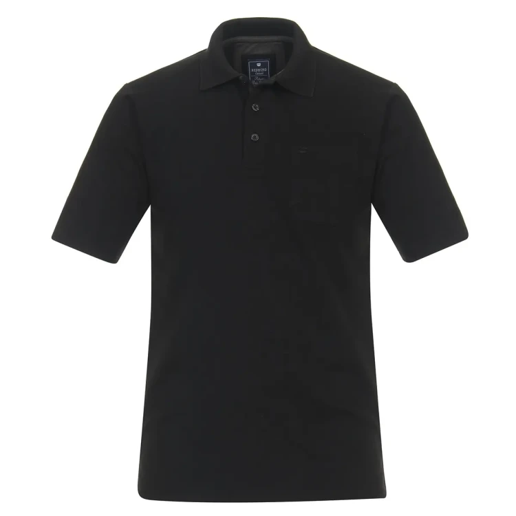 duza koszulka polo meska czarna 5xl