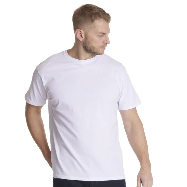 duza gladka biala podkoszulka 7xl