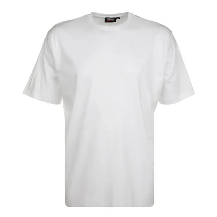 biala gladka koszulka meska xxl 8xl