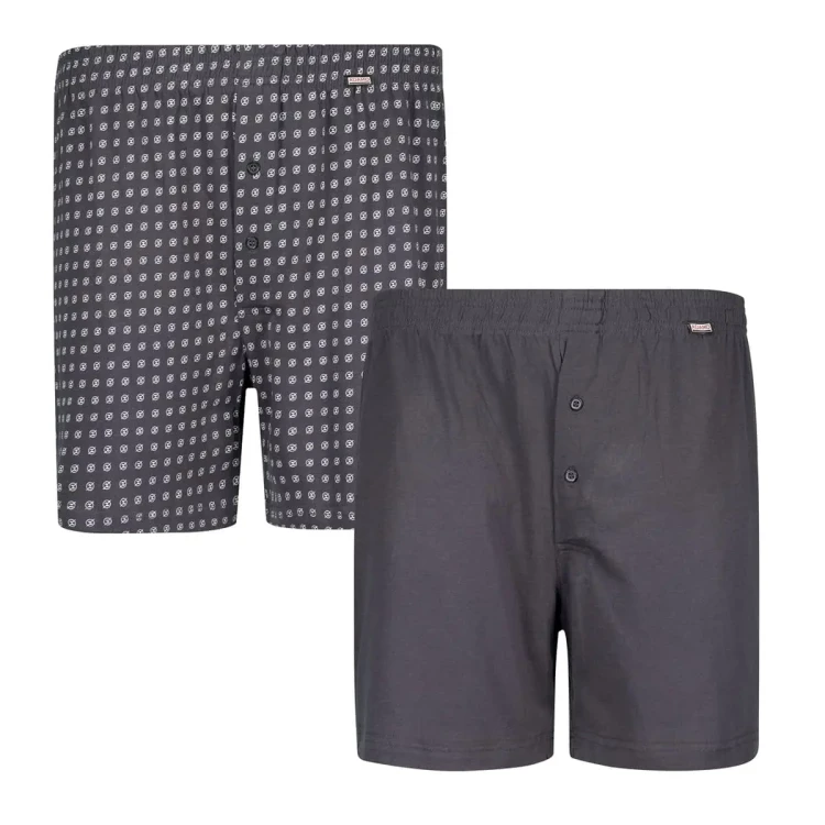 129600-710 ciemnoszare meskie bokserki xxl