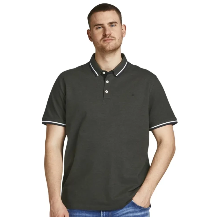ciemnozielona koszulka polo 4xl