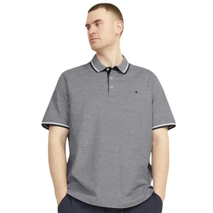 Pánská velká polokošile s límečkem Jack & Jones 12143859 světle šedá