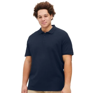 Velká pánská polokošile s límcem Jack & Jones 12274980 tmavě modrá