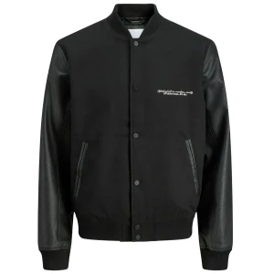 Velká pánská bomber bunda Jack & Jones 12279814 černá