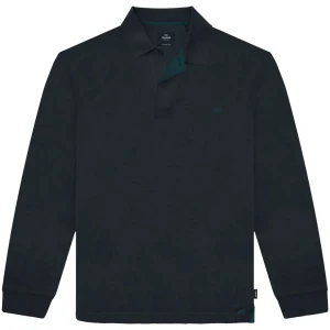 Velká pánská polokošile s dlouhým rukávem Double Urban Outfitters PS-3057 černá