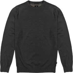 Velký pánský hladký svetr přes hlavu Double Urban Outfitters KNIT-8019 tmavě šedý