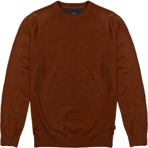 Velký pánský hladký svetr přes hlavu Double Urban Outfitters KNIT-8019 cihlová