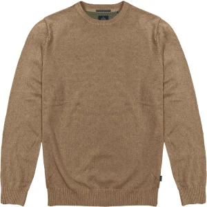 Velký pánský hladký svetr přes hlavu Double Urban Outfitters KNIT-8019 béžový