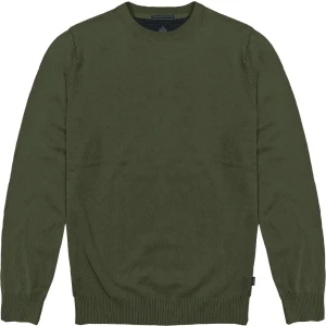 Velký pánský hladký svetr přes hlavu Double Urban Outfitters KNIT-8019 khaki