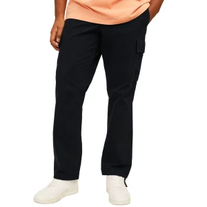 Velké pánské cargo kalhoty Jack & Jones 12264152 černé