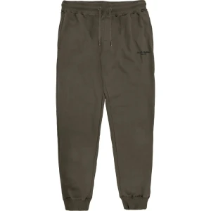 Pánské tepláky ve větších velikostech s elastickými lemy Double Urban Outfitters MPAN-6029 khaki