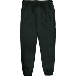 Pánské tepláky ve větších velikostech s elastickými lemy Double Urban Outfitters MPAN-6029 tmavě zelené