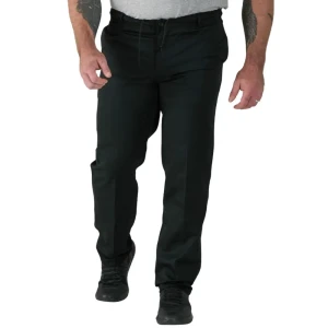 Pánské velké chinos kalhoty Duke D555 Basilio černé kalhoty