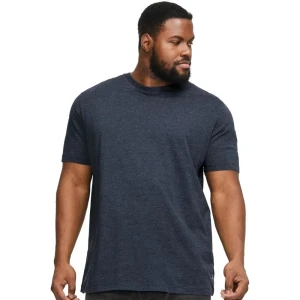 Velké pánské tričko s krátkým rukávem hladké Jack & Jones 12229640 tmavě modré