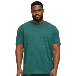 Velké pánské tričko s krátkým rukávem hladké Jack & Jones 12229640 mořská