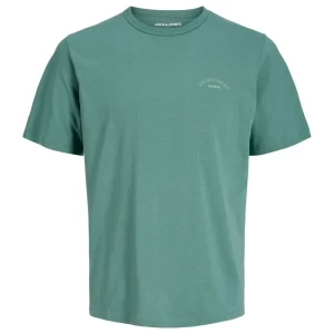 Velké pánské tričko s krátkým rukávem s potiskem Jack & Jones 12295976 mátový