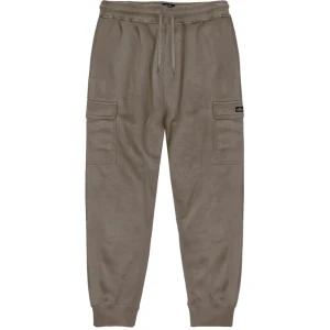 Velké pánské teplákové cargo kalhoty s manžetami Double Urban Outfitters MPAN-6031 béžové
