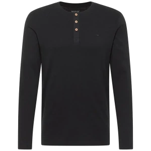 Velké pánské tričko s dlouhým rukávem longsleeve Mustang 1014698-4142 černé
