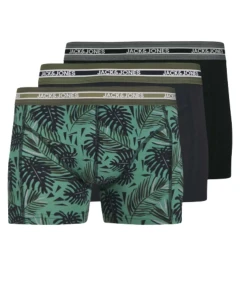 Velké pánské spodní prádlo trenýrky 3ks Jack & Jones 12285545 mix barev