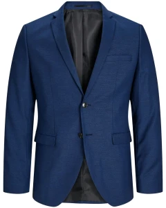 Velké pánské sako Jack & Jones 12263988 tmavě modré