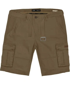 Pánské cargo kraťasy nadměrné velikosti s páskem Double Urban Outfitters MSHO-7029 hnědé