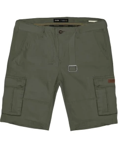 Pánské cargo kraťasy nadměrné velikosti s páskem Double Urban Outfitters MSHO-7029 khaki