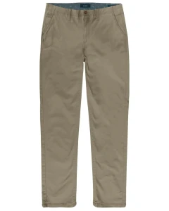 Pánské chinos kalhoty ve velkých velikostech s rovnou nohavicí Double Urban Outfitters CP-4040 béžové