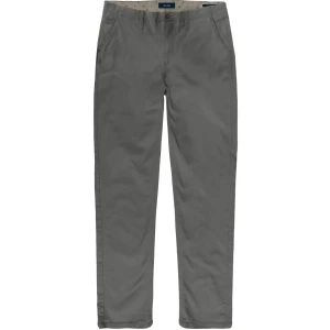 Pánské chinos kalhoty ve velkých velikostech s rovnou nohavicí Double Urban Outfitters CP-4040 šedé