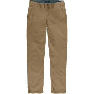 Pánské chinos kalhoty ve velkých velikostech s rovnou nohavicí Double Urban Outfitters CP-4040 světle hnědé