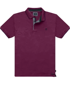Velká pánská polokošile Double Urban Outfitters PS-3079 fialová