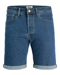 Velké pánské džínové kraťasy Jack & Jones 12294631 modré