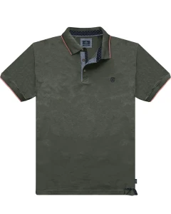 Velká pánská polokošile Double Urban Outfitters PS-3079 khaki