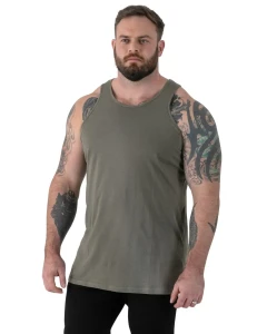 Pánské boxerky bez ramínek Duke D555 Fabio khaki