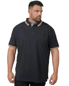 Velké pánské polo tričko s límečkem North Latitude 61128-0099 černé