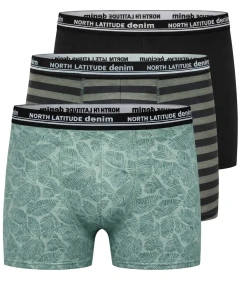 Velké pánské boxerky 3-pack spodní prádlo North Latitude 61341-0659 multi