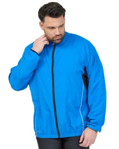 Velká sportovní lehká softshellová bunda se stojáčkem North 56°4 99253-0570 modrá