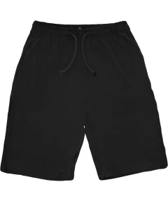 Velké pánské bavlněné teplákové kraťasy Double MS-05 černé