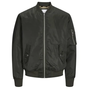 Velká pánská přechodová bunda bomber Jack & Jones 12265958 khaki