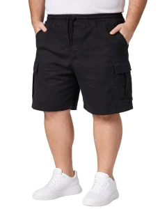 Velké pánské cargo kraťasy Jack & Jones 12294295 černé